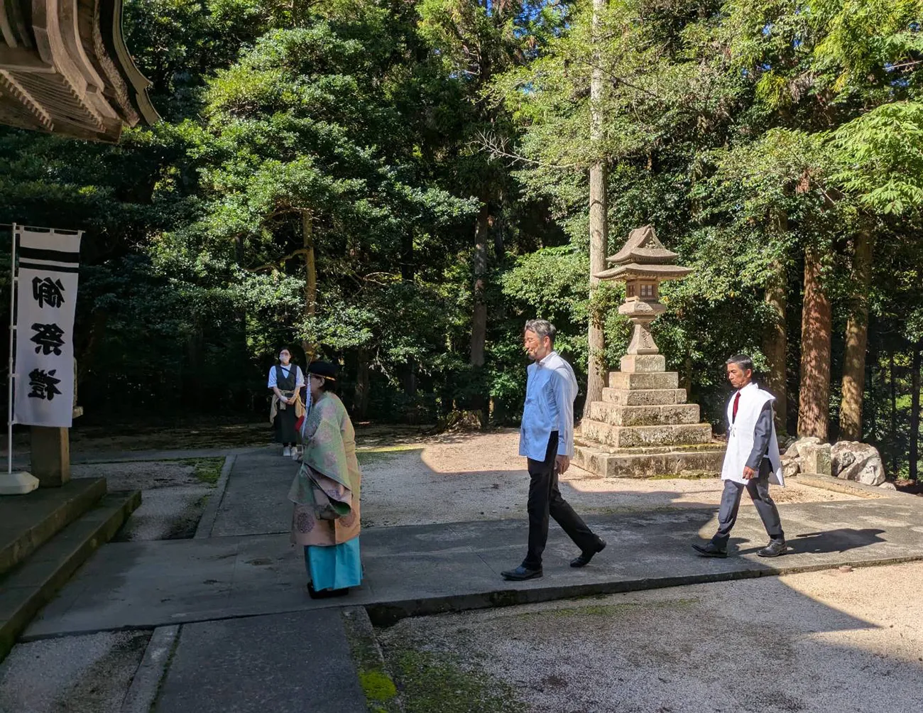 出雲金刀比羅宮 例大祭の参列